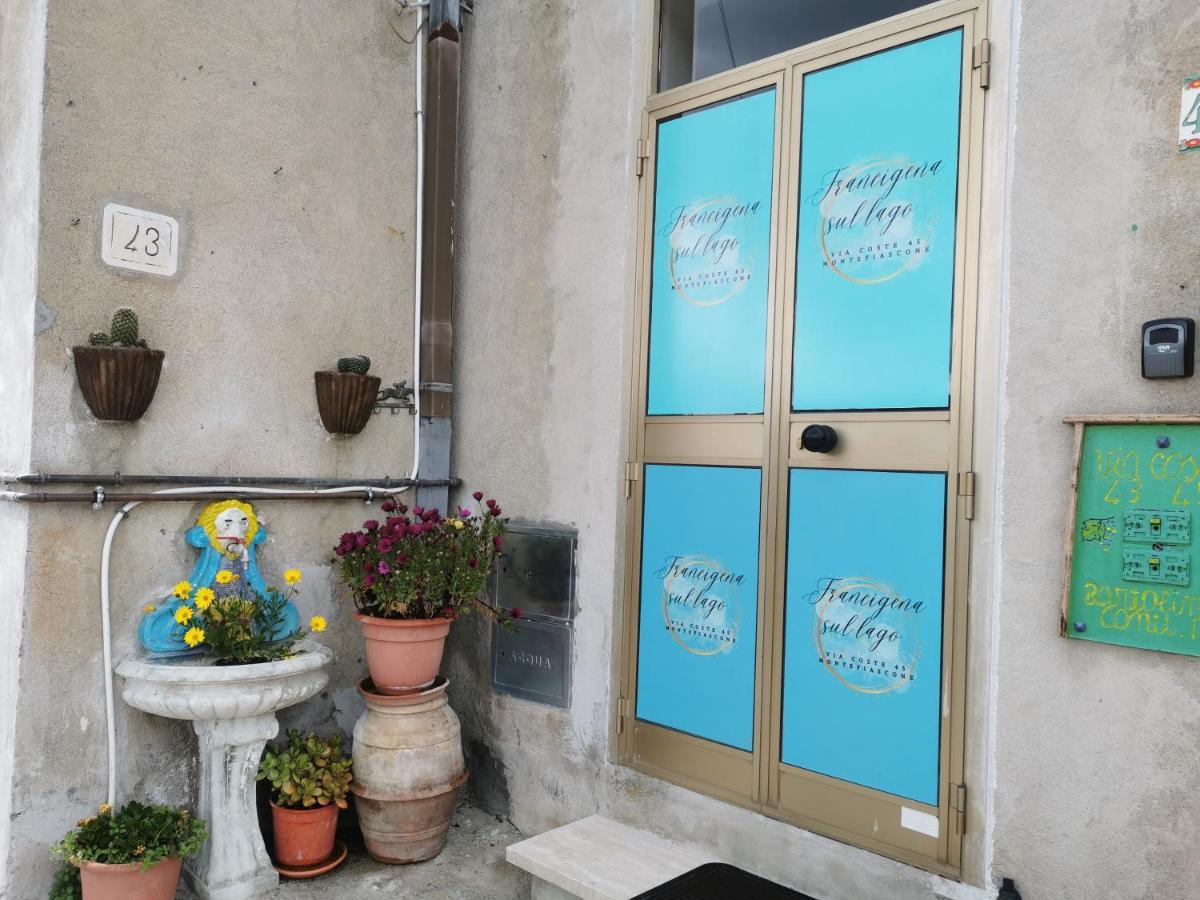 Francigena Sul Lago Montefiascone Buitenkant foto