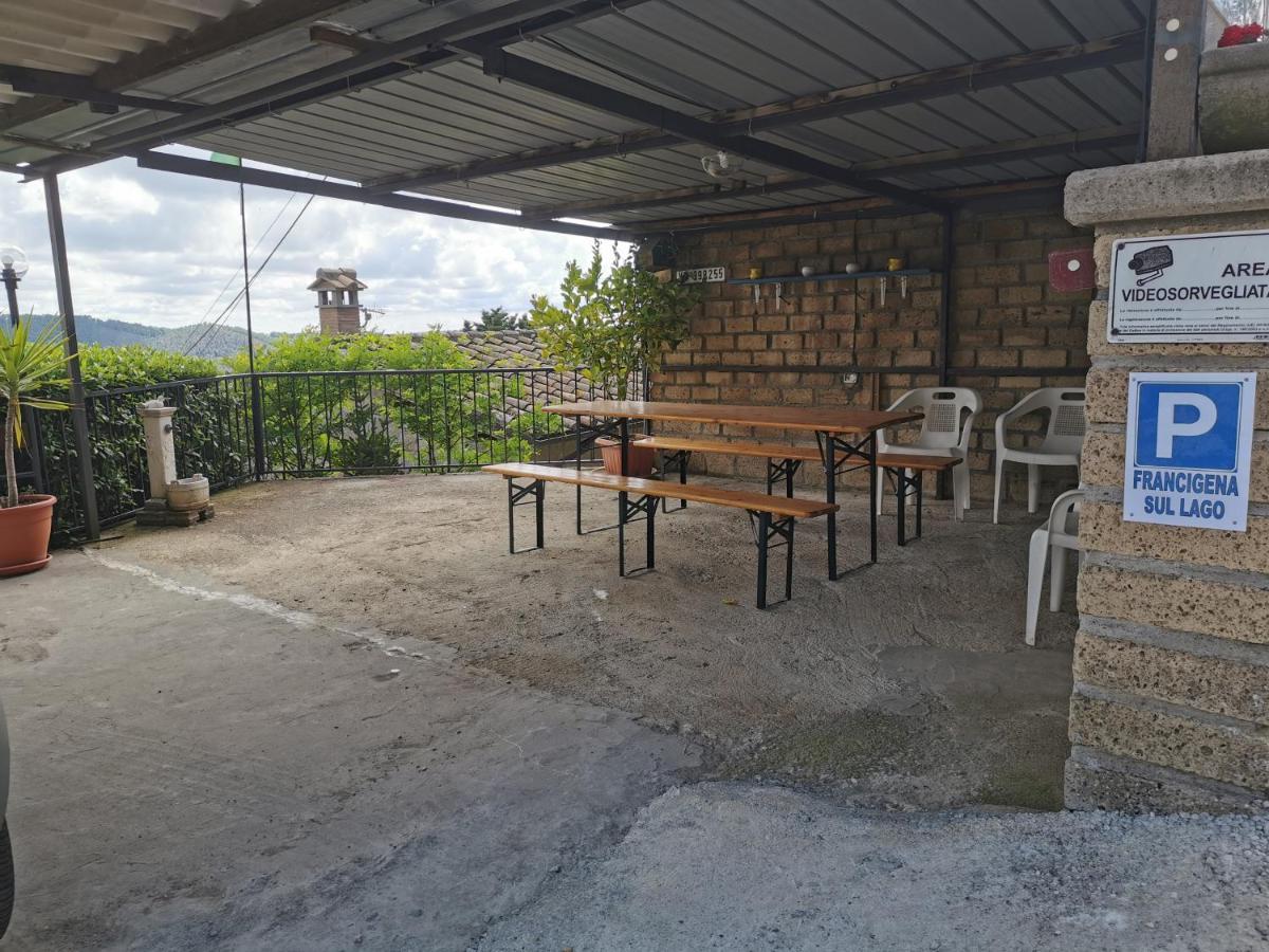 Francigena Sul Lago Montefiascone Buitenkant foto